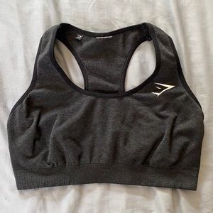 GYMSHARK VITAL SEAMLESS BRA SIZE M BLACK